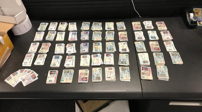 CBP Louisville Seizes More than 5,000 Fake IDs